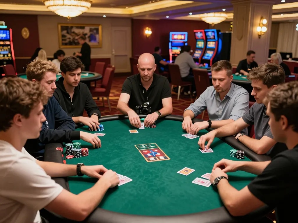 Experience strategic poker action at https://hd88.london/ with focused players and vibrant casino atmosphere