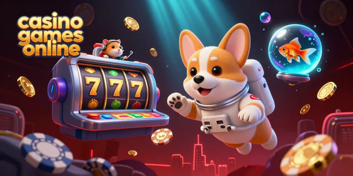 Engage with thrilling casino games online featuring a corgi astronaut in a dynamic floating scene.