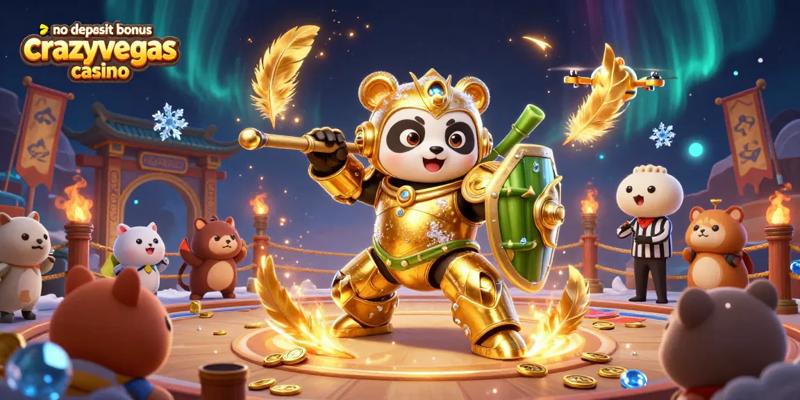 Spin and win at the no deposit bonus crazyvegas casino with vibrant 3D cartoon action!