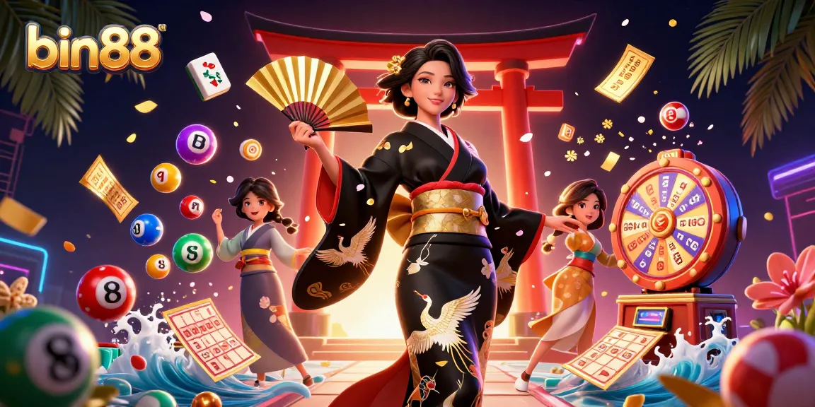 Experience thrilling gameplay at bin88 with colorful lottery elements and stunning casino visuals.