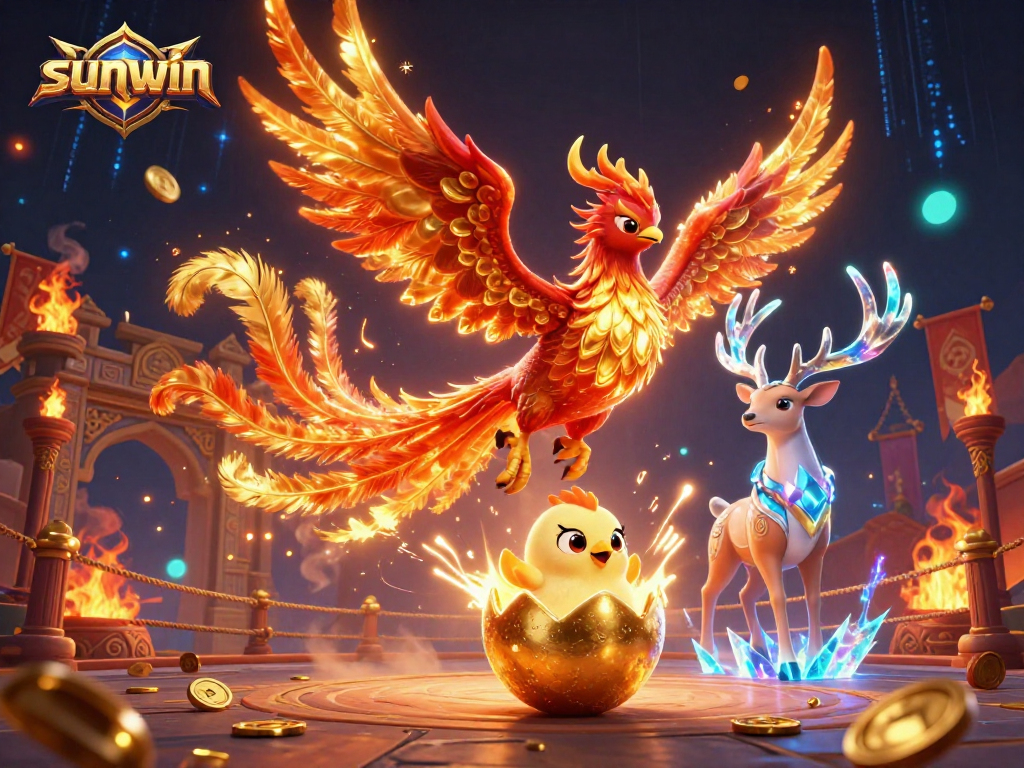 soar with the phoenix at sunwin and uncover thrilling betting adventures in a vivid casino