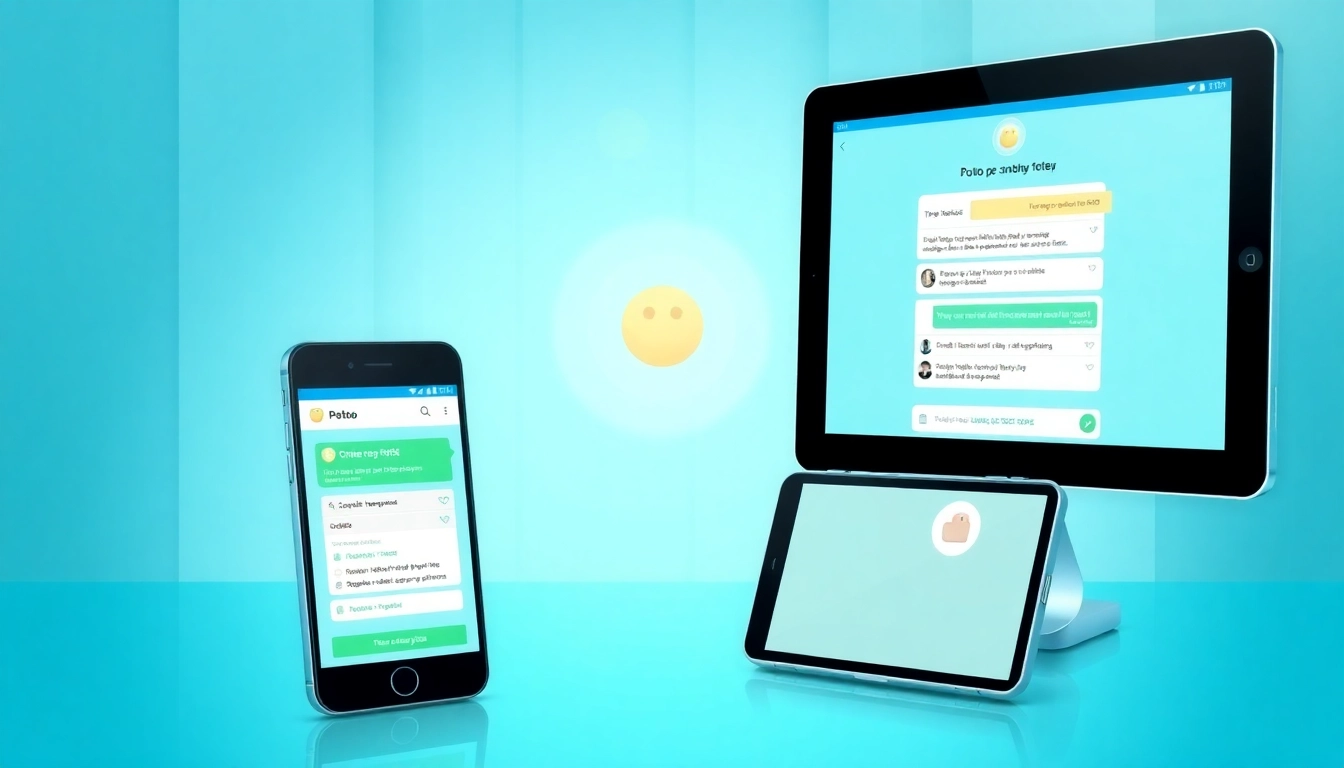 Potato下载 interface showcasing security features on devices.