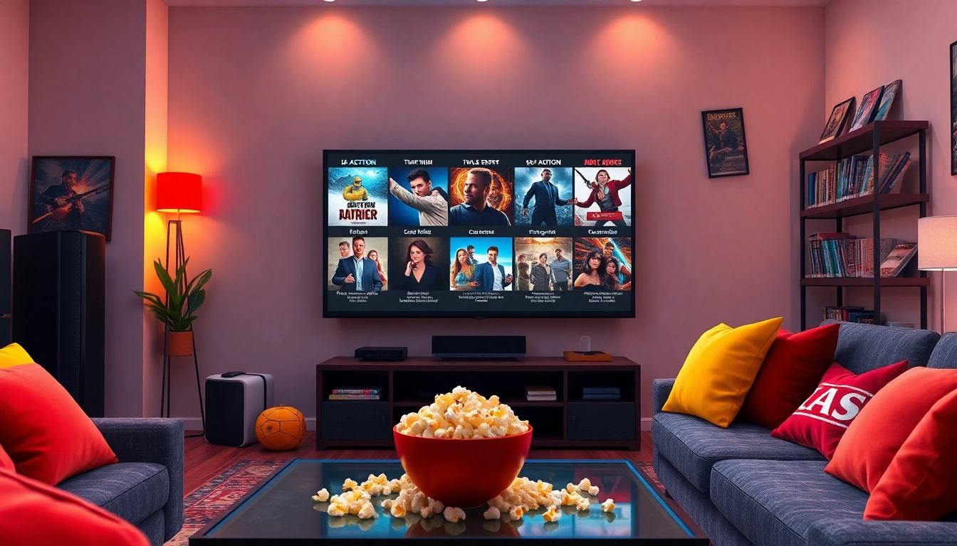 Enjoy a cozy movie night atmosphere with allmovieshub streaming inspiration.