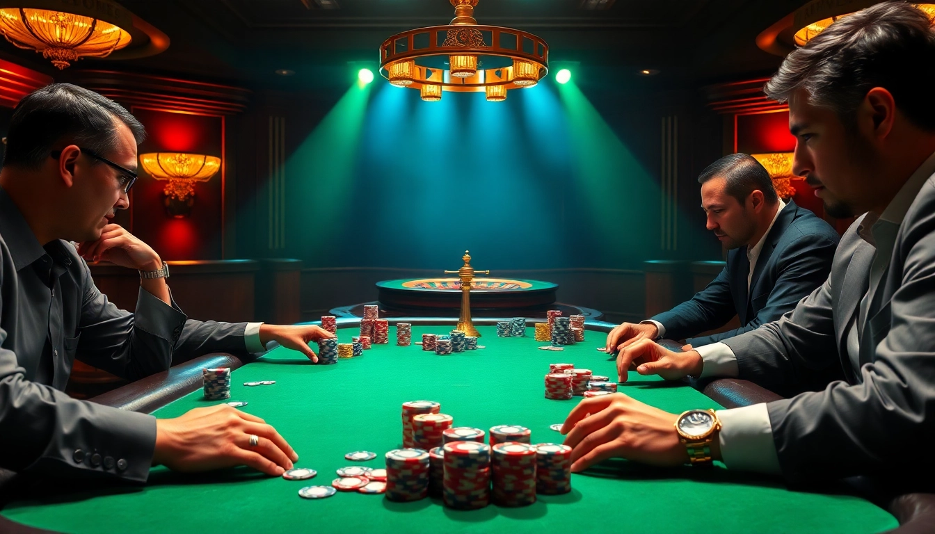 High-stakes poker excitement at https://vsbet3.net/ with luxurious game elements and professional atmosphere.