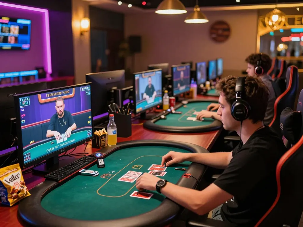 Engaging gameplay moment for link vào MM88, showcasing a player in an inviting online casino environment