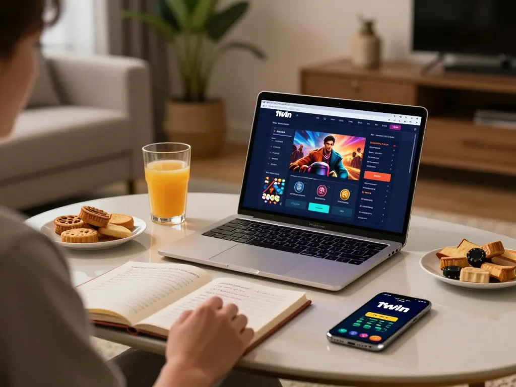 Engaging with 11win online casino through a focused gaming setup at home