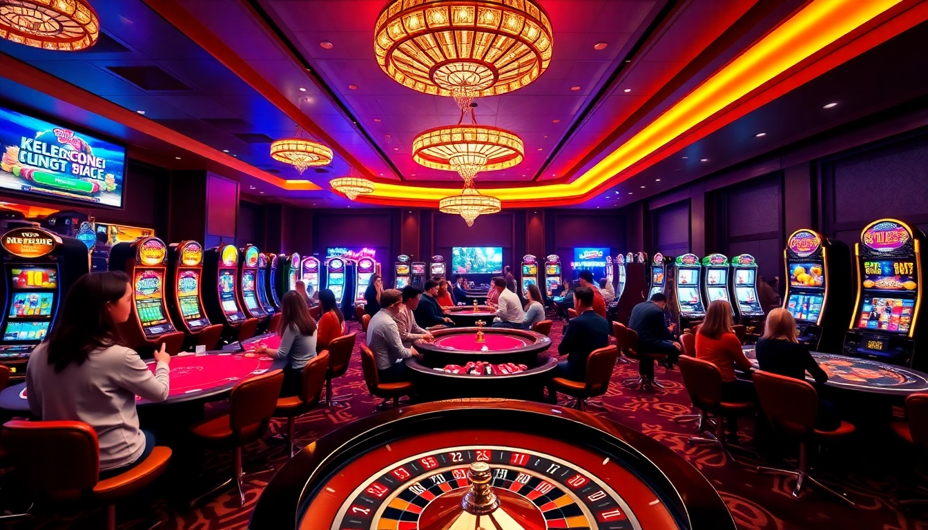 Experience the thrill at km88 casino with vibrant tables, exciting games, and engaging live dealers.